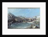 The Beginning of Sea Swimming in the Old Port of Biarritz, 1858 by Jean Jacques Alban de Lesgallery