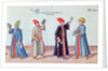 Four Jewish Doctors from Adrianople, Turkey, c.1600 by German School