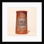 Container for Thebaic Opium by School French