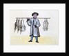 The Game Merchant, from a book on the street calls of Peking, c.1785 by French School
