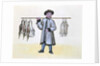 The Game Merchant, from a book on the street calls of Peking, c.1785 by French School