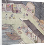 View of a Market in China by School Chinese