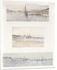 Three Views of Sainte Maxime by French School