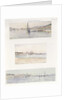 Three Views of Sainte Maxime by French School