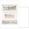 Three Views of Sainte Maxime by French School