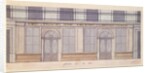 Design for the facade of the 'Cafe Procope', early 19th century by French School