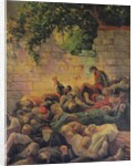 Execution of the Communards at the 'Mur des Federes' by Maximilien Luce