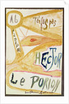 Illustrated version of a poem from the 'Calligrammes' collection by Guillaume Apollinaire