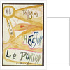 Illustrated version of a poem from the 'Calligrammes' collection by Guillaume Apollinaire