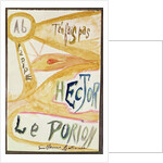 Illustrated version of a poem from the 'Calligrammes' collection by Guillaume Apollinaire