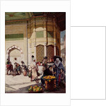 Street Merchant in Istanbul, 1883 by Hippolyte Berteaux