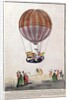 The Ascent of the Aerostat in the Jardin des Tuileries, 1st December, 1783 by French School
