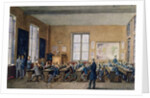 Classroom at the Institution Caillet, rue de la Cite, Paris, 1845 by G. Remy
