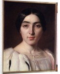 Portrait presumed to be Adele Hugo by French School