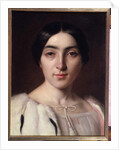 Portrait presumed to be Adele Hugo by French School