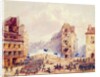 Barricade at Faubourg Saint-Antoine and the Death of General Negrier, 25th june 1848 by Gaspard Gobaut