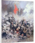 Victims at a Barricade in June 1848 by Louis Adolphe Hervier