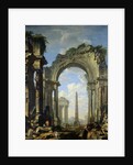 Landscape with Ruins by Giovanni Niccolo Servandoni