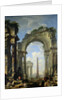 Landscape with Ruins by Giovanni Niccolo Servandoni