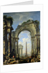 Landscape with Ruins by Giovanni Niccolo Servandoni