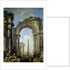 Landscape with Ruins by Giovanni Niccolo Servandoni