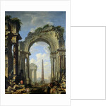 Landscape with Ruins by Giovanni Niccolo Servandoni