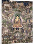 Thangka of the Buddha by School Tibetan