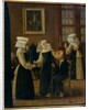 Nuns dressing a sick man by Antoine Jean Bail