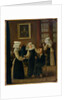 Nuns dressing a sick man by Antoine Jean Bail