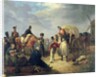 Transporting wounded soldiers during the Napoleonic wars by French School