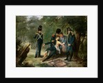 Doctor Larrey's ambulance at the battle of Hanau, 30th-31st October 1813 by French School