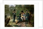 Doctor Larrey's ambulance at the battle of Hanau, 30th-31st October 1813 by French School