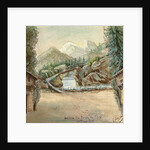 Set design for the Act I of the opera 'William Tell' by Gioacchino Rossini performed on 3rd August 1829 at the Paris Opera by French School