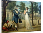 Incroyable et Merveilleuse in Paris, 1797 by Louis Leopold Boilly