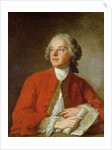 Portrait of Pierre-Augustin Caron de Beaumarchais, 1755 by Jean-Marc Nattier