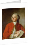 Portrait of Pierre-Augustin Caron de Beaumarchais, 1755 by Jean-Marc Nattier