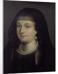 Portrait of a girl, presumed to be Mary Queen of Scots by French School