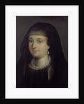 Portrait of a girl, presumed to be Mary Queen of Scots by French School