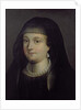 Portrait of a girl, presumed to be Mary Queen of Scots by French School