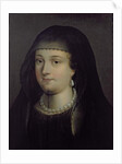 Portrait of a girl, presumed to be Mary Queen of Scots by French School