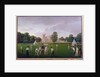 Cricket at Canford Manor, 1855 by English School