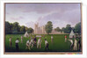 Cricket at Canford Manor, 1855 by English School