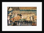 Masonic Initiation Ceremony of a lady Freemason, early 19th century by French School