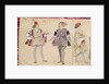Costume designs for Octave and Coelio for 'Les Caprices de Marianne' by Alfred de Musset by Eugene Giraud