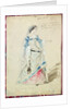 Costume design for Mlle Madeleine Brohant for the role of Marianne in 'Les Caprices de Marianne' by Alfred de Musset 1851 by Eugene Giraud