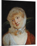 Portrait of Marie Laczinska Countess Walewska by Robert Lefevre
