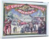 Poster advertising the 'Grand Cirque Menagerie Darius', 1924 by French School