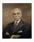 Portrait of Baron Pierre de Coubertin by School French