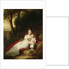Hortense Eugenie de Beauharnais, Queen of Holland, with her son Charles Louis Napoleon Bonaparte, the future Napoleon III by Baron Antoine Jean Gros