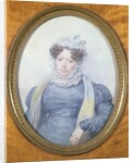 Miniature portrait of Madame Swetchine by French School